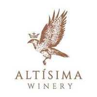 Altisima Winery logo featuring an eagle with a crown.