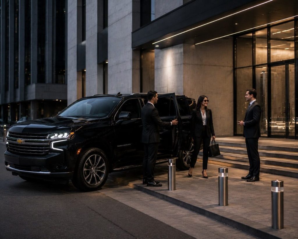 Chauffeured private transportation helps make business meetings across Los Angeles more efficient with reliable scheduling and professional service.